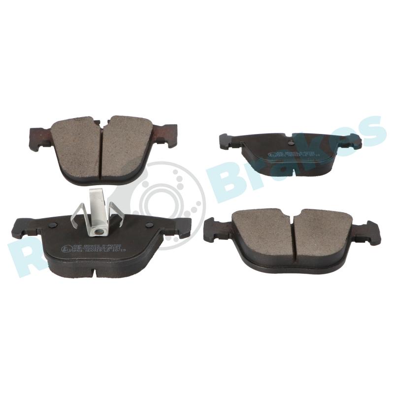 Jeu de 4 plaquettes de frein arrière RAP BRAKES R-P0722 - Visuel 1