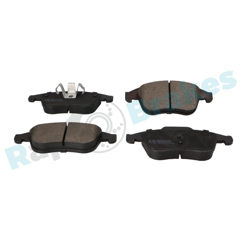 Jeu de 4 plaquettes de frein avant RAP BRAKES R-P0754 - Visuel 1
