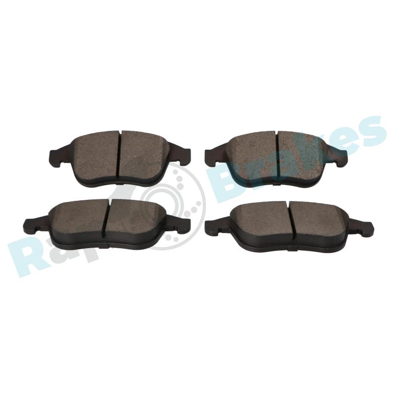 Jeu de 4 plaquettes de frein avant RAP BRAKES R-P0754 - Visuel 2