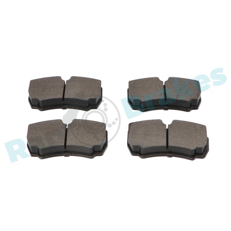 Jeu de 4 plaquettes de frein avant RAP BRAKES R-P0759 - Visuel 2