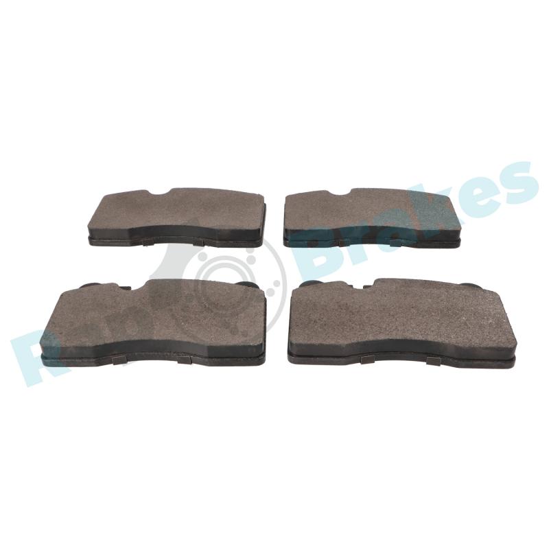 Jeu de 4 plaquettes de frein avant RAP BRAKES R-P0769 - Visuel 2