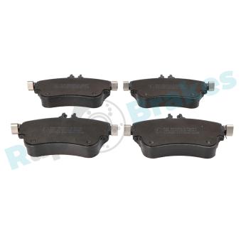Jeu de 4 plaquettes de frein avant RAP BRAKES [R-P0783]