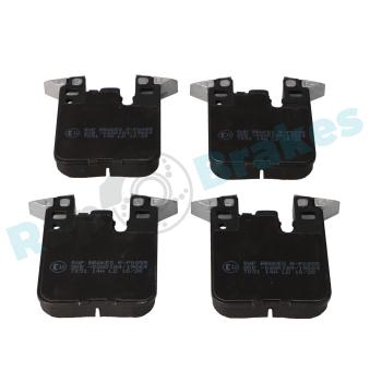 Jeu de 4 plaquettes de frein arrière RAP BRAKES [R-P0855]