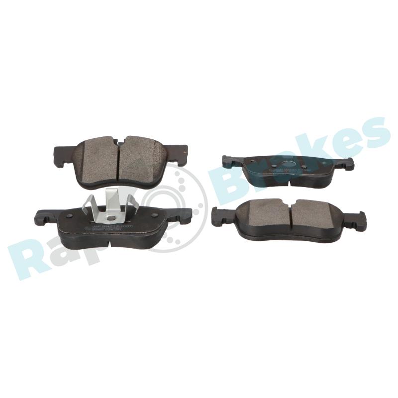 Jeu de 4 plaquettes de frein avant RAP BRAKES R-P0885 - Visuel 1