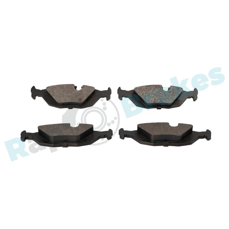 Jeu de 4 plaquettes de frein arrière RAP BRAKES R-P0922 - Visuel 2