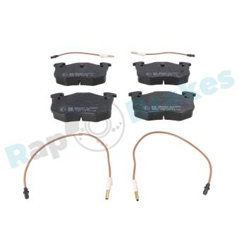 Jeu de 4 plaquettes de frein avant RAP BRAKES R-P0957