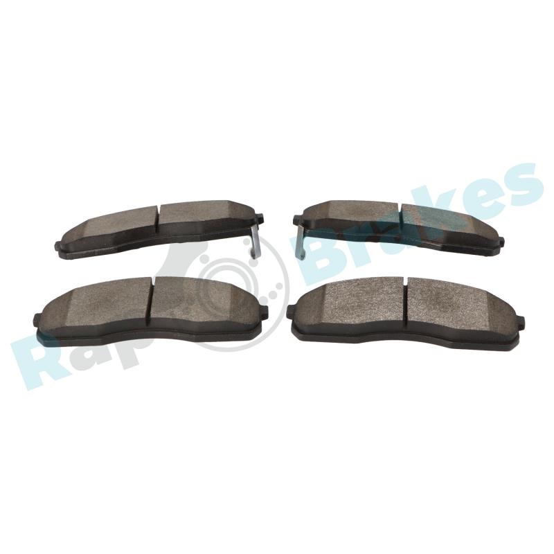 Jeu de 4 plaquettes de frein avant RAP BRAKES R-P1065 - Visuel 2