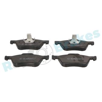 Jeu de 4 plaquettes de frein avant RAP BRAKES OEM 410609F525