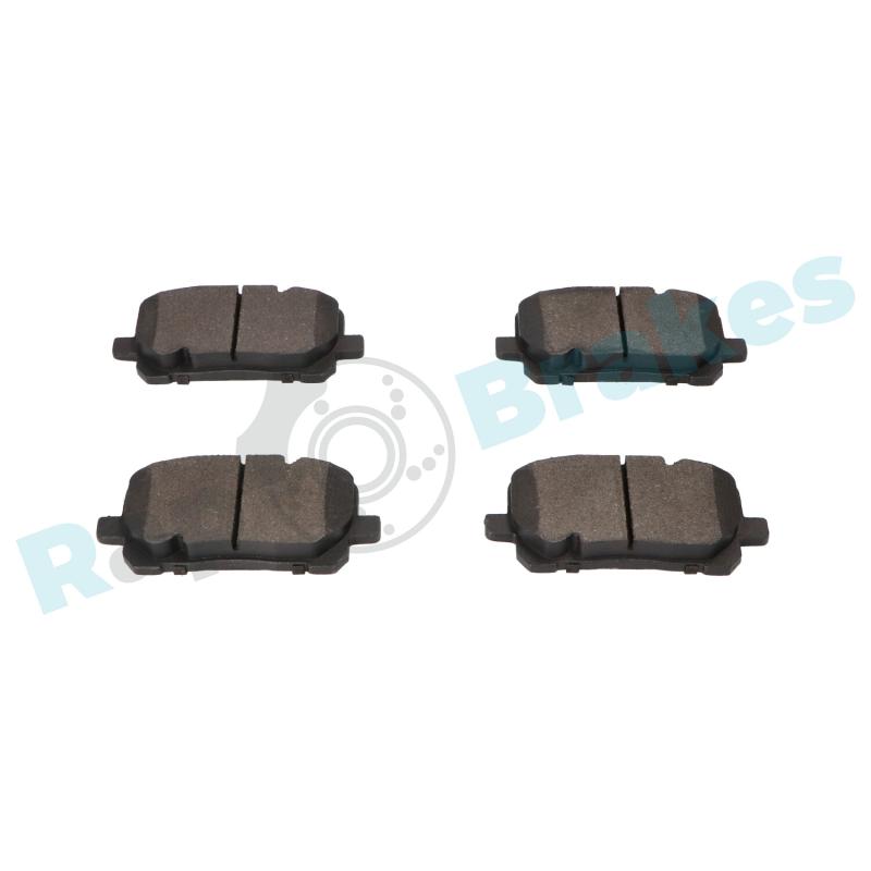 Jeu de 4 plaquettes de frein avant RAP BRAKES R-P1111 - Visuel 2