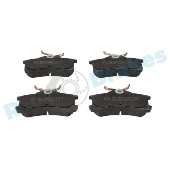 Jeu de 4 plaquettes de frein arrière RAP BRAKES OEM 0446602010