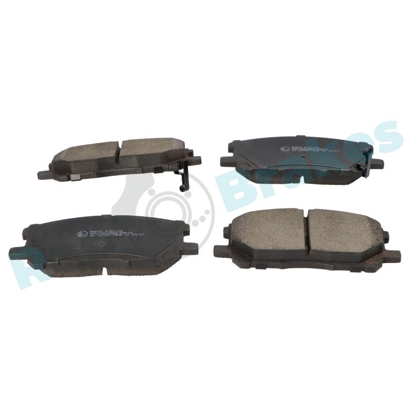 Jeu de 4 plaquettes de frein avant RAP BRAKES R-P1133 - Visuel 1