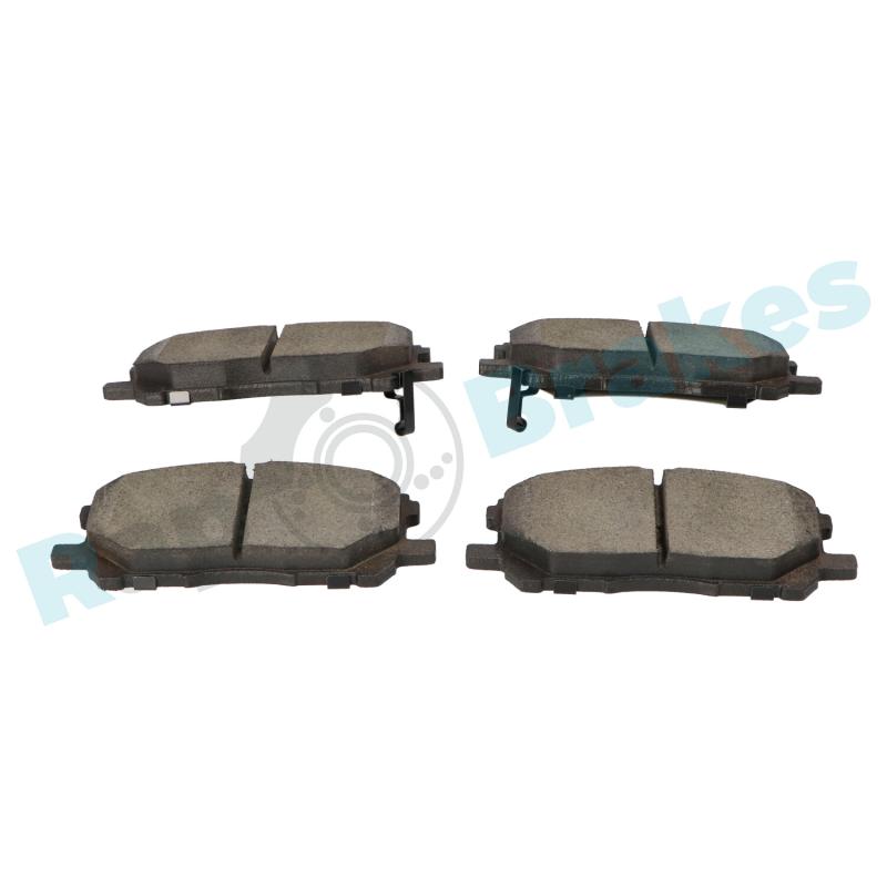 Jeu de 4 plaquettes de frein avant RAP BRAKES R-P1133 - Visuel 2