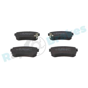 Jeu de 4 plaquettes de frein arrière RAP BRAKES OEM 583022LA00
