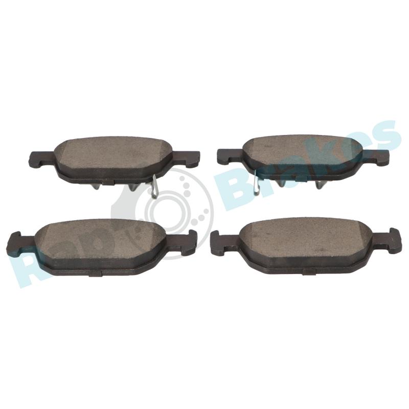 Jeu de 4 plaquettes de frein avant RAP BRAKES R-P1262 - Visuel 2