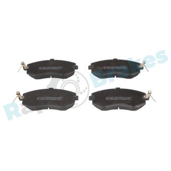Jeu de 4 plaquettes de frein avant RAP BRAKES OEM SU00304089