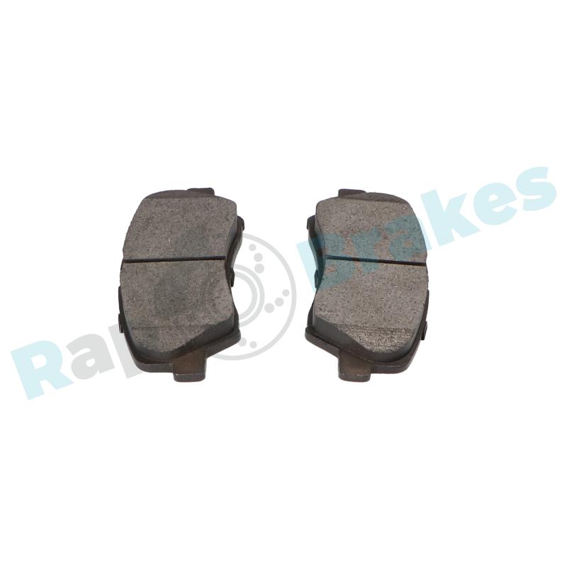 Jeu de 4 plaquettes de frein avant RAP BRAKES R-P1323 - Visuel 1