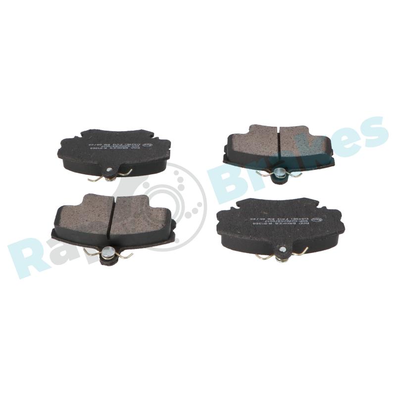 Jeu de 4 plaquettes de frein avant RAP BRAKES R-P1368 - Visuel 1