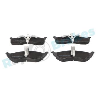 Jeu de 4 plaquettes de frein avant RAP BRAKES OEM 4882107