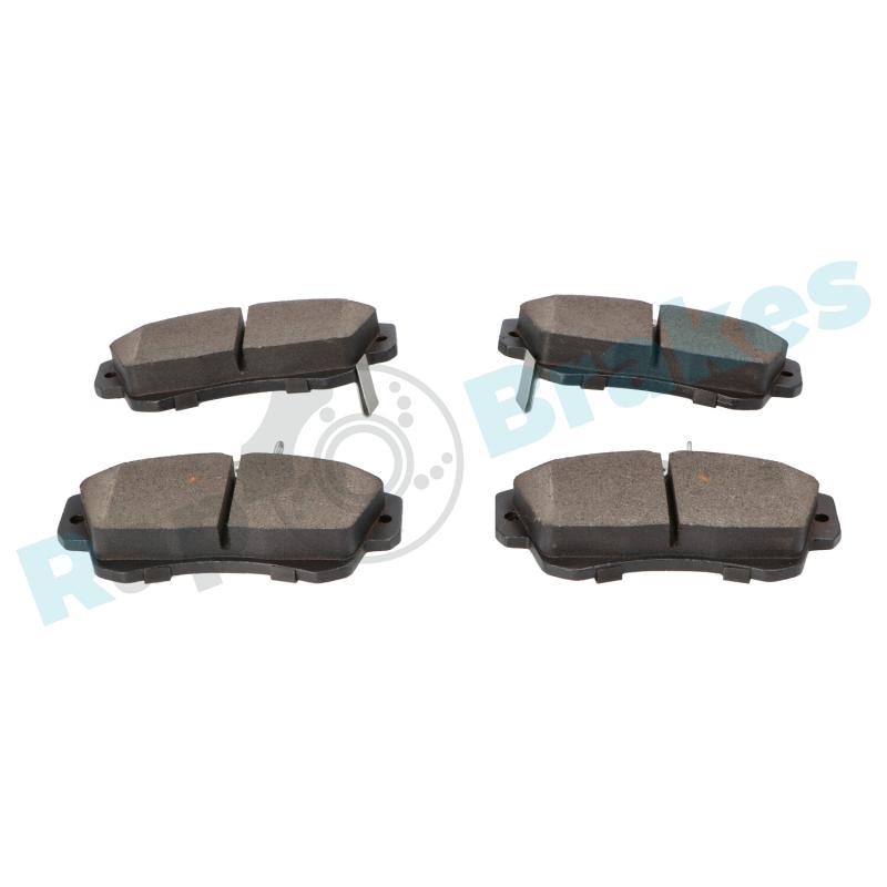 Jeu de 4 plaquettes de frein avant RAP BRAKES R-P1393 - Visuel 2