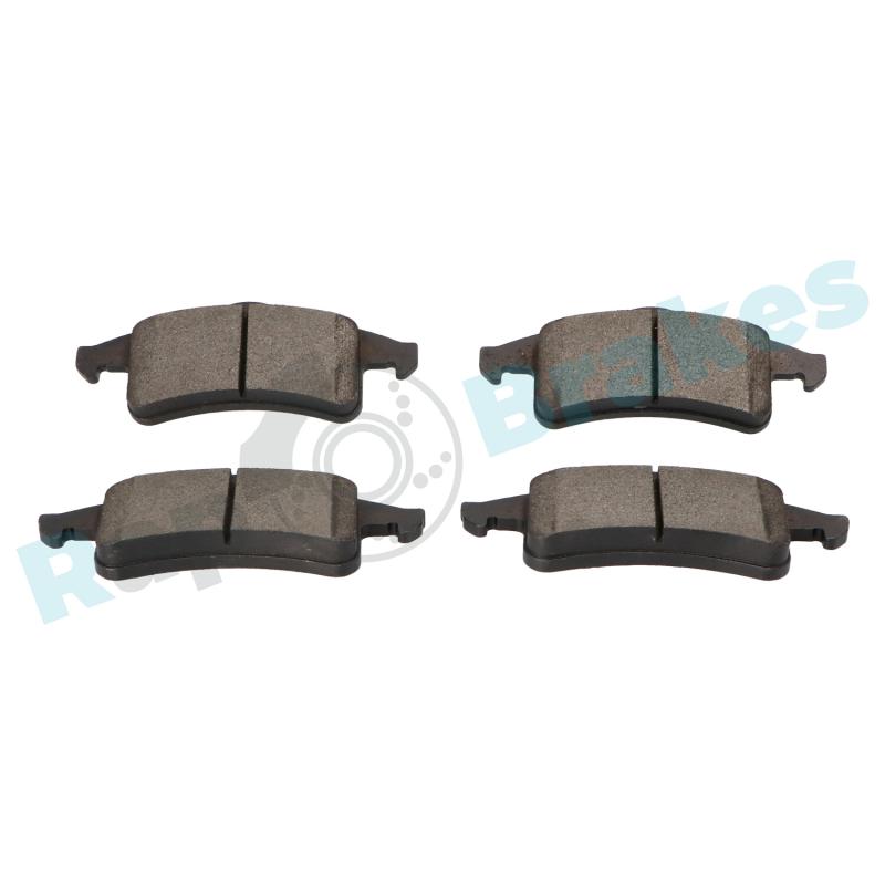 Jeu de 4 plaquettes de frein arrière RAP BRAKES R-P1400 - Visuel 2