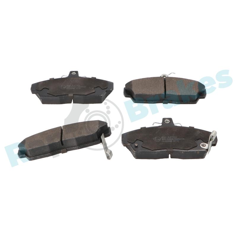 Jeu de 4 plaquettes de frein avant RAP BRAKES R-P1452 - Visuel 1