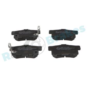 Jeu de 4 plaquettes de frein arrière RAP BRAKES OEM 3502315XKZ16A Jeu de 4 plaquettes de frein arrière RAP BRAKES OEM 3502315XKZ16A