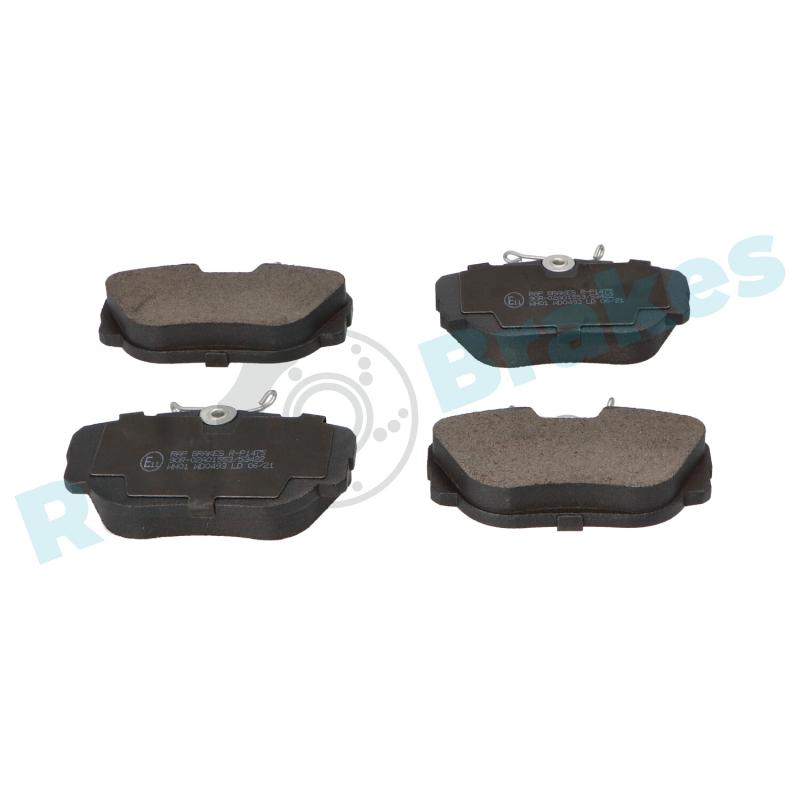 Jeu de 4 plaquettes de frein avant RAP BRAKES R-P1475 - Visuel 1