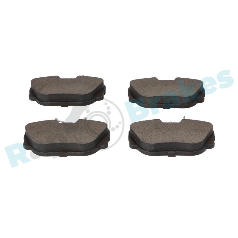 Jeu de 4 plaquettes de frein avant RAP BRAKES R-P1475 - Visuel 2