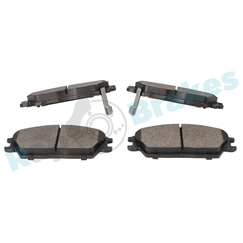 Jeu de 4 plaquettes de frein avant RAP BRAKES R-P1483 - Visuel 2