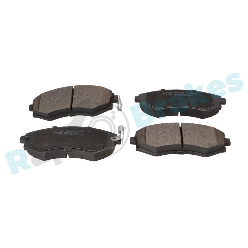 Jeu de 4 plaquettes de frein avant RAP BRAKES R-P1485 - Visuel 1