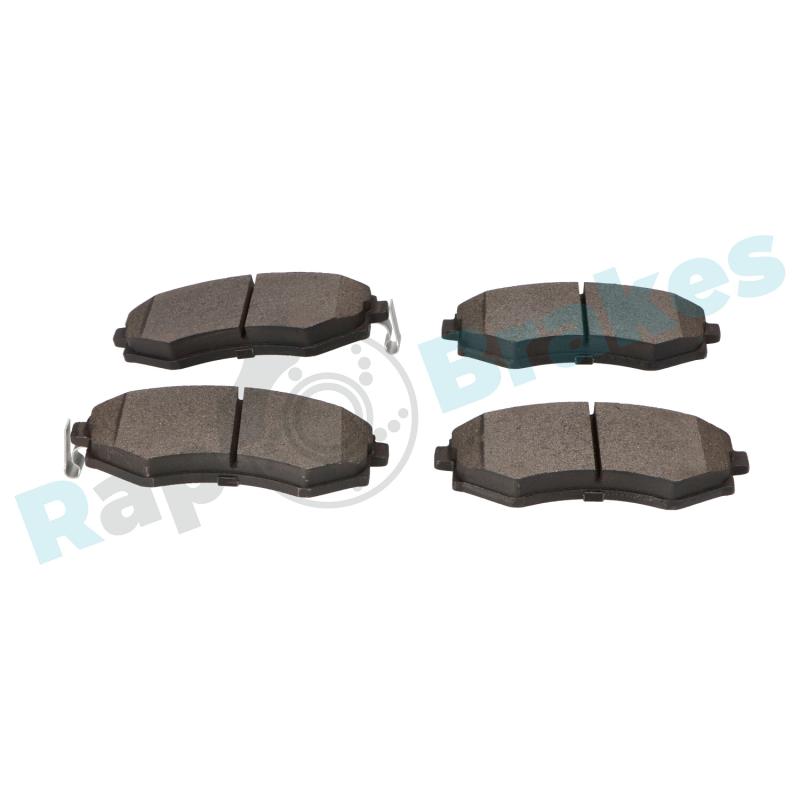 Jeu de 4 plaquettes de frein avant RAP BRAKES R-P1485 - Visuel 2