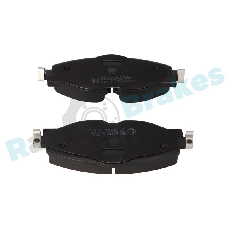 Jeu de 4 plaquettes de frein avant RAP BRAKES R-P1501 - Visuel 1