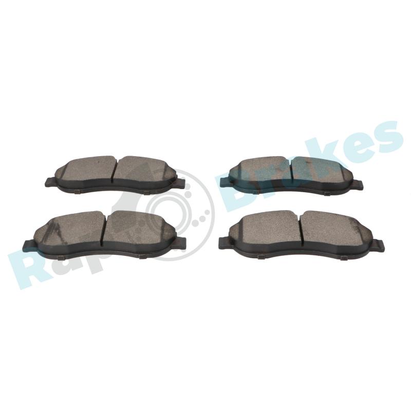 Jeu de 4 plaquettes de frein avant RAP BRAKES R-P1509 - Visuel 2