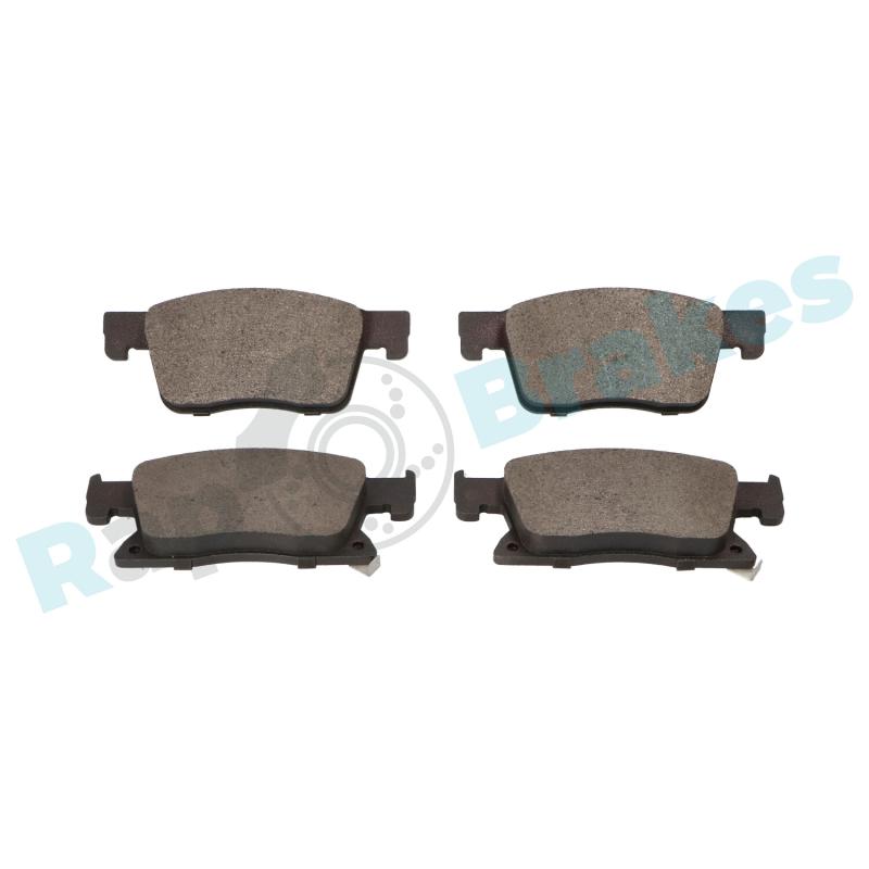 Jeu de 4 plaquettes de frein avant RAP BRAKES R-P1531 - Visuel 2