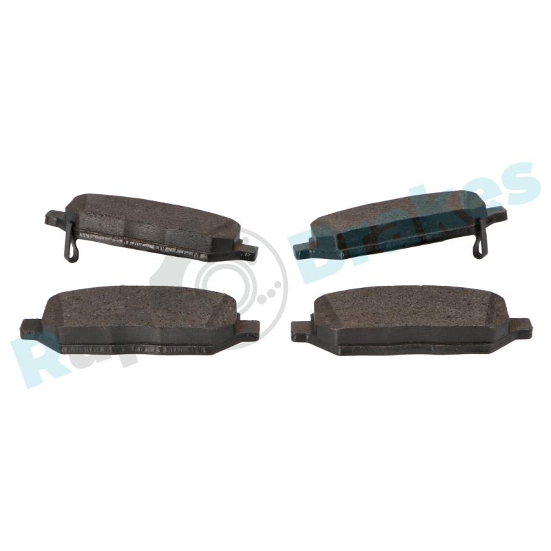 Jeu de 4 plaquettes de frein avant RAP BRAKES R-P1532 - Visuel 2