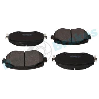 Jeu de 4 plaquettes de frein avant RAP BRAKES [R-P1542]