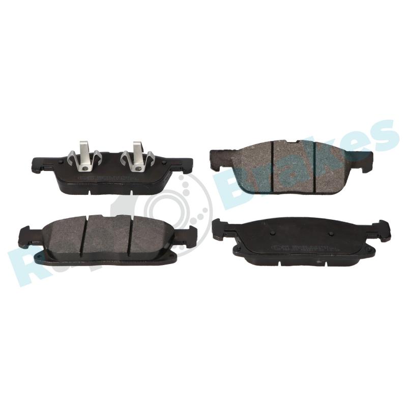 Jeu de 4 plaquettes de frein avant RAP BRAKES R-P1543 - Visuel 1