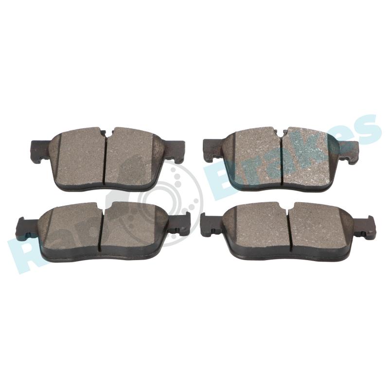 Jeu de 4 plaquettes de frein avant RAP BRAKES R-P1554 - Visuel 2