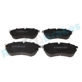 Jeu de 4 plaquettes de frein avant RAP BRAKES [R-P1572]