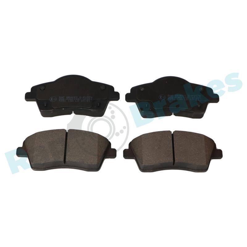 Jeu de 4 plaquettes de frein avant RAP BRAKES R-P1574 - Visuel 1