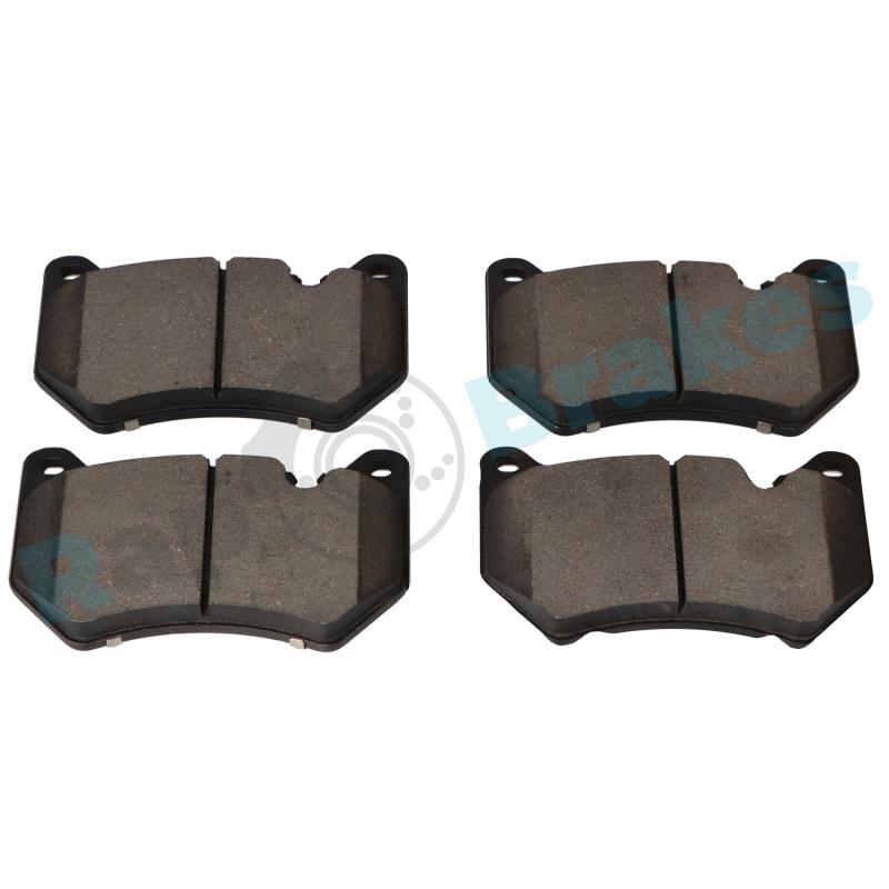 Jeu de 4 plaquettes de frein avant RAP BRAKES R-P1582 - Visuel 2