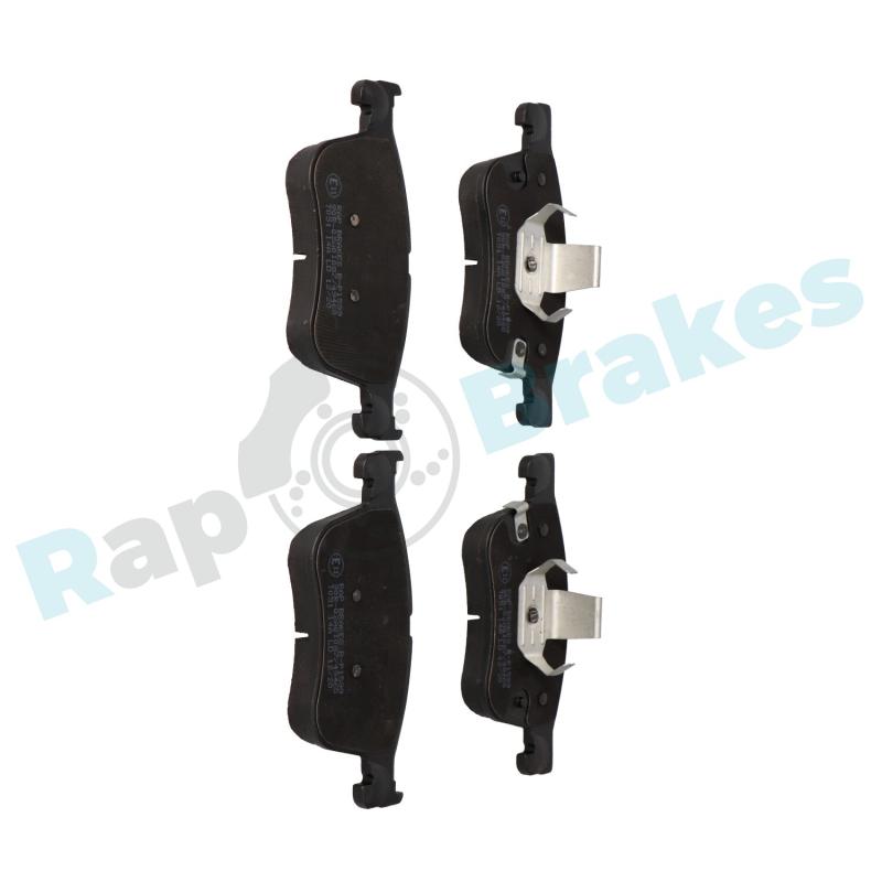 Jeu de 4 plaquettes de frein avant RAP BRAKES R-P1599 - Visuel 1