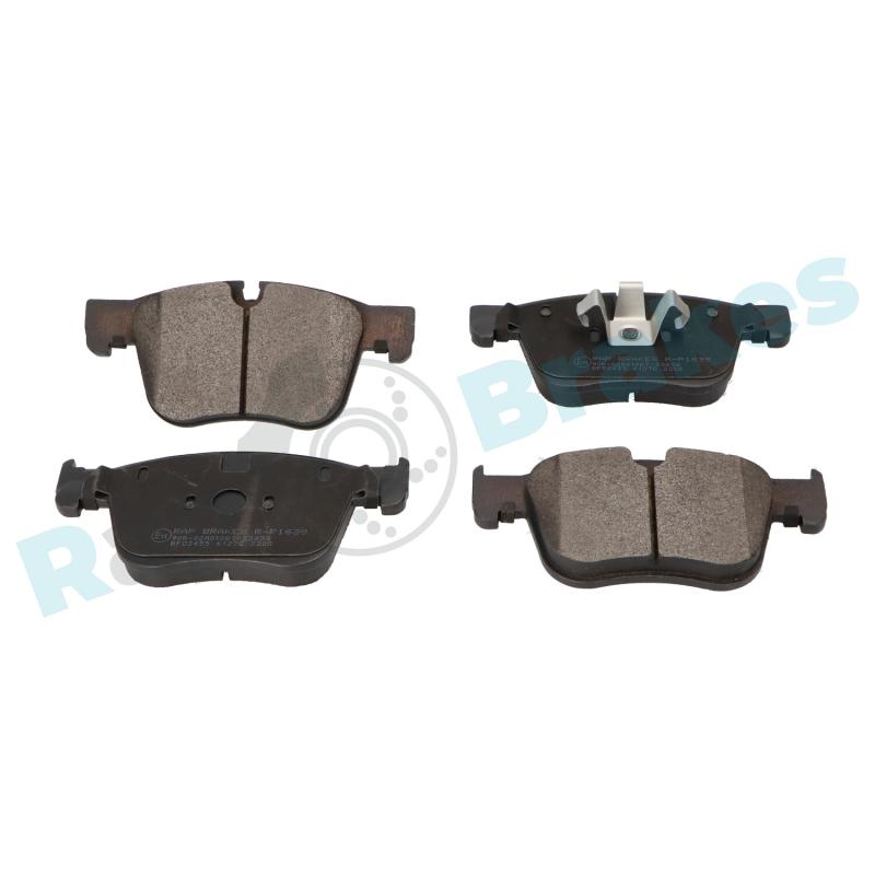 Jeu de 4 plaquettes de frein avant RAP BRAKES R-P1639 - Visuel 1