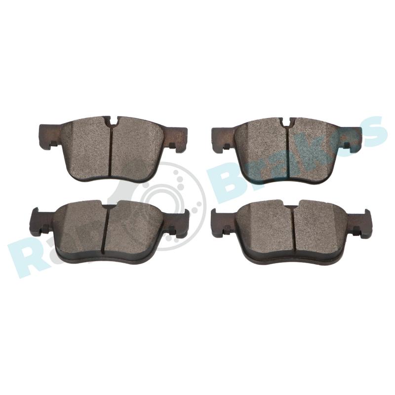 Jeu de 4 plaquettes de frein avant RAP BRAKES R-P1639 - Visuel 2