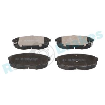 Jeu de 4 plaquettes de frein avant RAP BRAKES [R-P1643]
