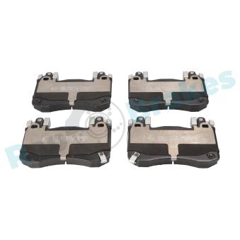 Jeu de 4 plaquettes de frein avant RAP BRAKES R-P1645 pour KIA STINGER 3.3 T-GDI - 366cv