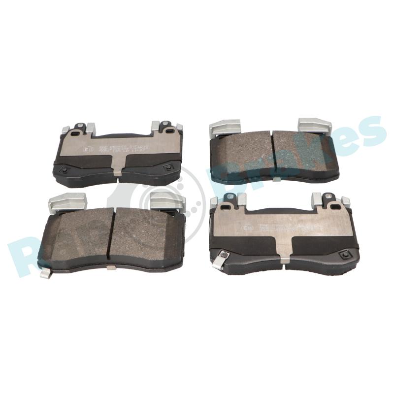 Jeu de 4 plaquettes de frein avant RAP BRAKES R-P1645 - Visuel 1