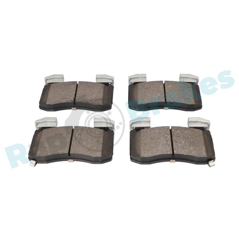 Jeu de 4 plaquettes de frein avant RAP BRAKES R-P1645 - Visuel 2