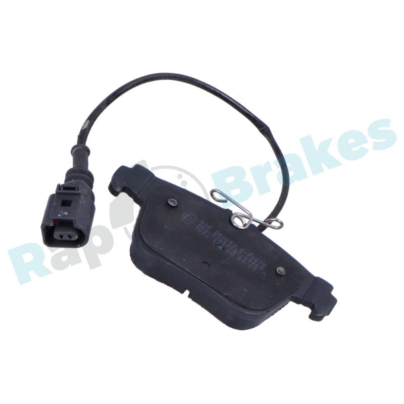 Jeu de 4 plaquettes de frein arrière RAP BRAKES R-P1675 - Visuel 2
