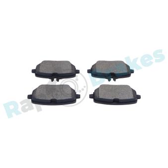 Jeu de 4 plaquettes de frein arrière RAP BRAKES [R-P1680]